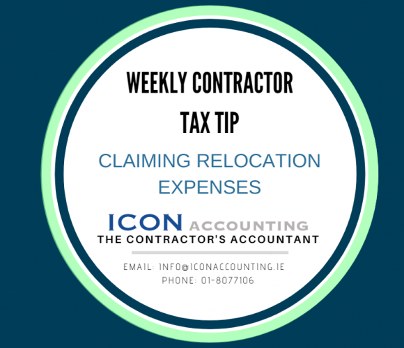 Claiming Relocation Expenses as a Contractor