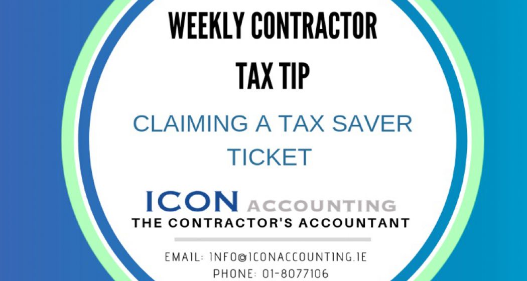 Claiming a Tax Saver Ticket as a Business Expense