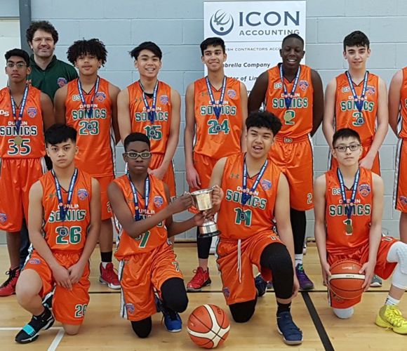 Icon Accounting continue Sponsorship of the Dublin Sonics Basketball Club for 2019