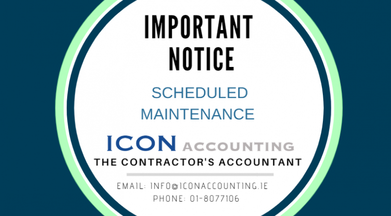 Scheduled Maintenance on the i-Connect Portal 