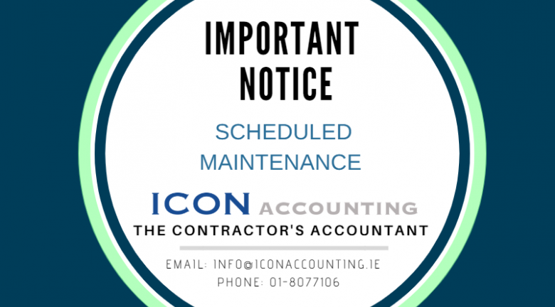 Scheduled Maintenance on the i-Connect Portal