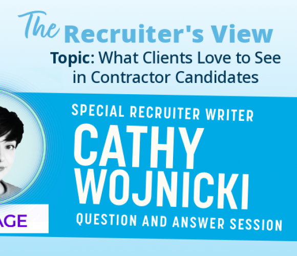 The Recruiter's View with Cathy Wojnicki